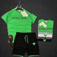 Последна бройка! Bottega Veneta мъжки летен екип висок клас реплика, снимка 1 - Спортни дрехи, екипи - 36898815