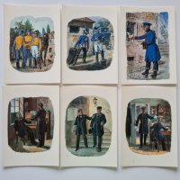 Пощенски картички с мотиви на Gustav Otto Müller, цялата колекция, 1965 г., снимка 6 - Колекции - 31943893