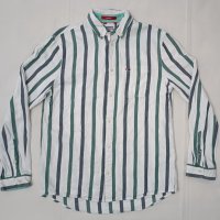 Tommy Jeans Stripe оригинална риза M дълъг ръкав риза, снимка 1 - Ризи - 44258245