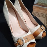 кожени фешън обувки Motivo Strap, снимка 1 - Дамски елегантни обувки - 31561907