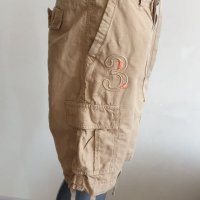 La Martina Cargo Short Cotton / Len Mens Size 32/33 ОРИГИНАЛ! Мъжки Къси Панталони!, снимка 11 - Къси панталони - 37448821