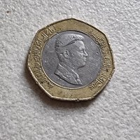 Монета. Йордания .  1/2 динар .1997 година., снимка 3 - Нумизматика и бонистика - 39226726