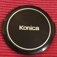 Предна капачка 55 мм на обектив KONICA. , снимка 1 - Обективи и филтри - 42656321