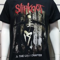 Нова мъжка тениска със ситопечат на музикалната група SLIPKNOT - The Gray Chapter, снимка 5 - Тениски - 30155531