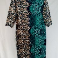 Комплект (рокля и жилетка), голям номер, снимка 5 - Комплекти - 39470494