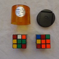 Оригинално Унгарско кубче Рубик Rubiks CUBE tm два броя употребявани, снимка 8 - Колекции - 36850358