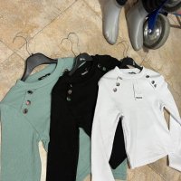 Дамски блузи рипс блуза  , снимка 2 - Блузи с дълъг ръкав и пуловери - 42722196