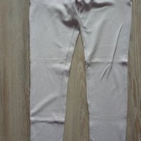 Бял еластичен панталон Л, снимка 1 - Панталони - 42791711