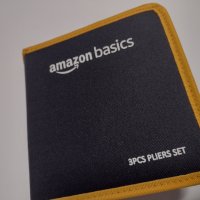 Комплект клещи 3 броя Amazon Basics в калъф висококачествена стомана, снимка 5 - Клещи - 42916661