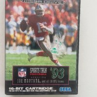 NFL Sports Talk football 93 starring Joe Montana за Sega Mega Drive, снимка 1 - Други игри и конзоли - 42448521