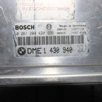Моторен компютър BMW E46 Serie 3 / 0261204420 / 0 261 204 420 / DME 1 430 940 / DME1430940, снимка 2 - Части - 39521901