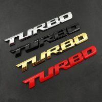 Емблема за кола Турбо / Turbo - 2 размера, снимка 1 - Аксесоари и консумативи - 35603907