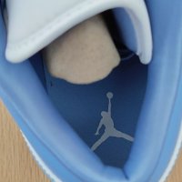 Nike Air Jordan 1 Low UNC Blue Сини Бели Обувки Маратонки Размер 40 Нови Оригинални Обувки Найк, снимка 6 - Маратонки - 40312788