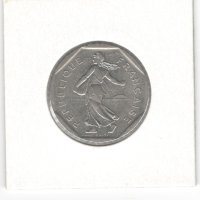 France-2 Francs-1980-KM# 942.1, снимка 4 - Нумизматика и бонистика - 42876707