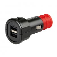 2х USB порта - универсално зарядно устройство 3000 mA -12V / 24V LAMPA, снимка 4 - Аксесоари и консумативи - 35559043