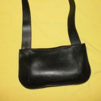 Малка черна нова чанта естествена кожа, снимка 2 - Чанти - 38209395
