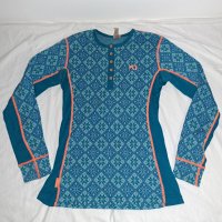 Kari Traa (L) дамска термо блуза мерино 100% Merino Wool, снимка 1 - Спортни екипи - 38565147