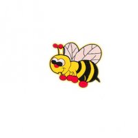 пчела пчеличка апликация за дреха дрехи самозалепваща се, снимка 1 - Други - 18466334