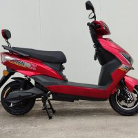 Електрически скутер EcoWay модел ZG-S 2000W винено червен, снимка 8 - Мотоциклети и мототехника - 44490725
