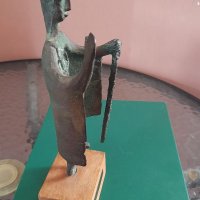 Статуетка на древен войн от нурагическата цивилизация, снимка 7 - Антикварни и старинни предмети - 34923190