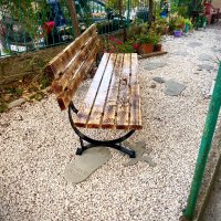 Градинска пейка, снимка 9 - Градински мебели, декорация  - 42666337