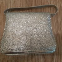 Малка сребърна чанта сребриста, снимка 2 - Чанти - 38408673