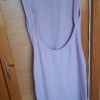лилава рокля по тялото, снимка 3 - Рокли - 42350396