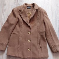 Дамско вълнено палто L-XL, снимка 1 - Палта, манта - 42881101
