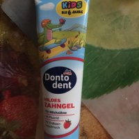Детска паста за зъби ягодка 100 мл , снимка 1 - Други - 29359994