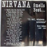 Nirvana – Smells Best..., снимка 3 - Аудио касети - 38459859