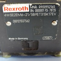 серво клапан Rexroth 4WSE2EM6-21/5B9ET315K17EV directional ser-valves in 4-way variant, снимка 10 - Резервни части за машини - 37994701