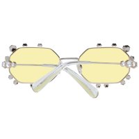 SWAROVSKI 🍊 Дамски метални слънчеви очила "GOLD & YELLOW BIG CRYSTALS" нови с кутия, снимка 5 - Слънчеви и диоптрични очила - 40850022