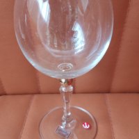 Две кристални чаши Бохемия, комплект в кутия подаръчна , снимка 8 - Чаши - 42079964