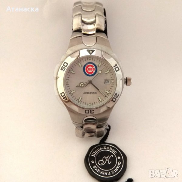 Chicago Cubs - чисто нов английски дизайнерски часовник, снимка 1
