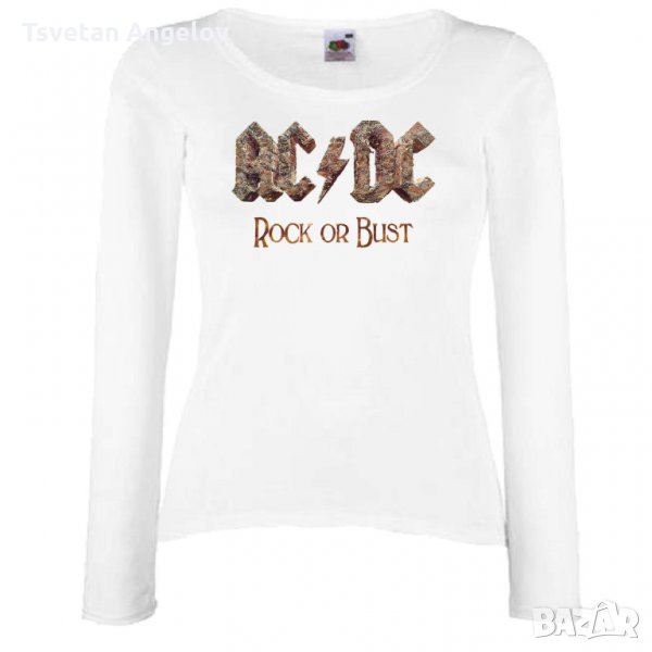 Дамска тениска AC DC 1, снимка 1