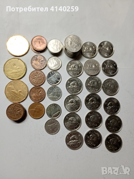 Канада монети 1 долар 2012 г 2006 г , снимка 1