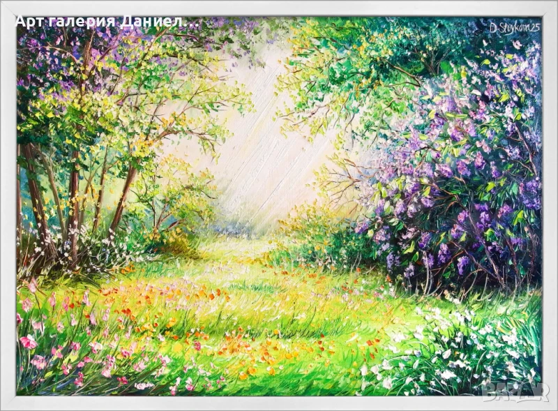 Картина пейзажи природа - Пробуждане в светлина , снимка 1