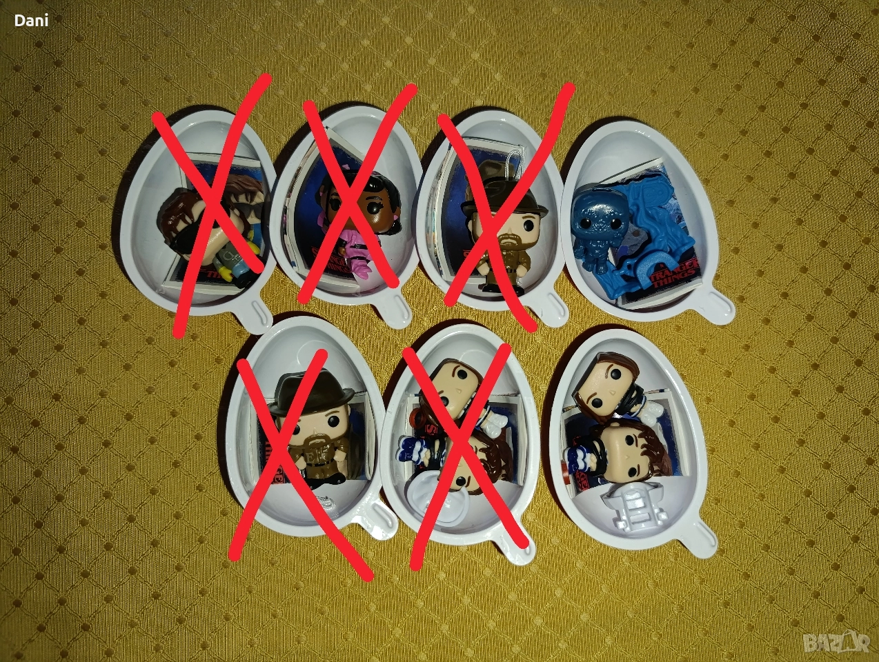 Stranger Things Funko Pop Kinder Joy играчки, снимка 1