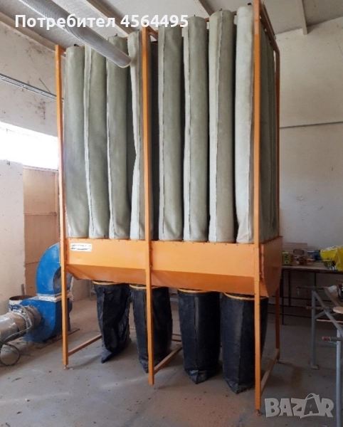 ПРОДАВАМ АСПИРАЦИЯ, ПРАХОУЛОВИТЕЛ ЗА ДЪРВОДЕЛСКИ МАШИНИ, снимка 1