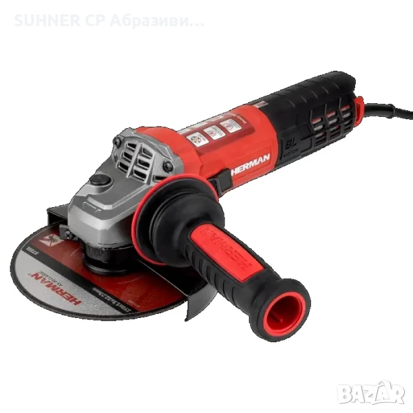 HERMAN WX-15002 BL | 150 mm 1550 W | BRUSHLESS | Ъглошлайф, снимка 1