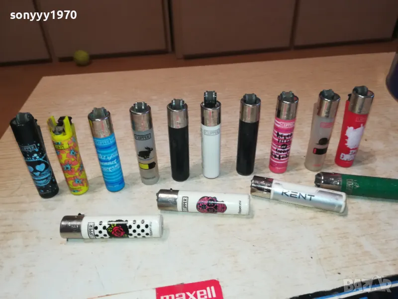 CLIPPER 14БР ЗАПАЛКИ ЛОТ 8-ЗА КОЛЕКЦИЯ 2612241742, снимка 1