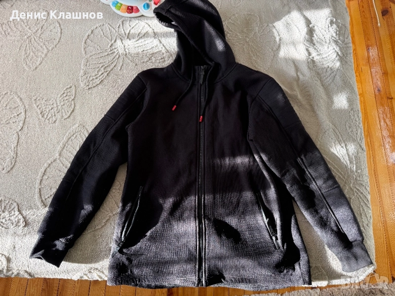 Мъжки Суитшърт XL Черен, снимка 1