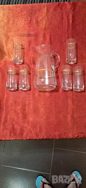 Стар сервиз чаши за вино , снимка 1