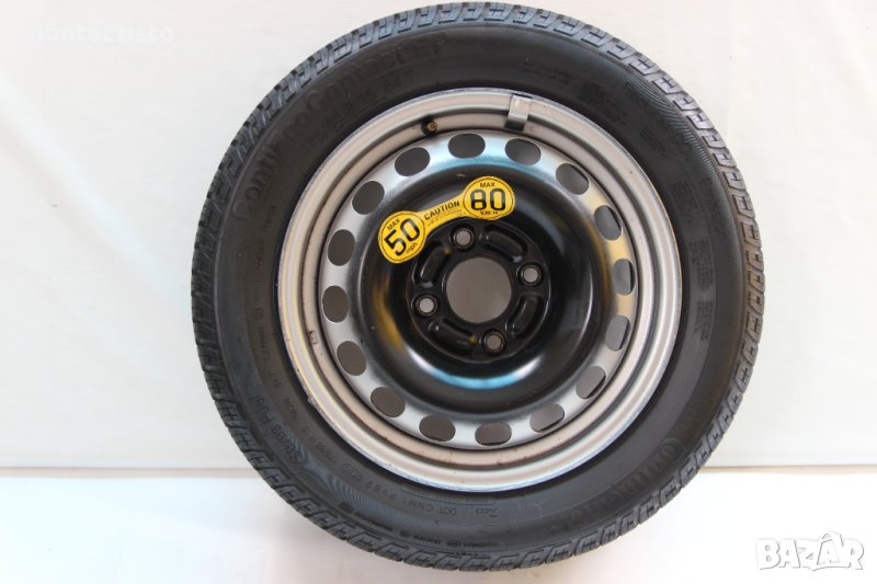 Резервна гума Volvo S40 (1995-2004г.) Волво S 40 / 67.1 / 4x114.3 / 15 цола / джанта, снимка 1