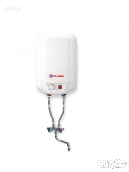 Бойлер Елдом 72325NMB , 10л.,1,5kw, Емайлиран,над мивка с батерия, снимка 1