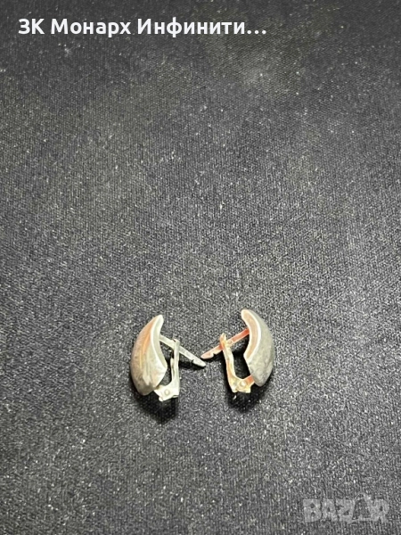 сребърни обеци , снимка 1