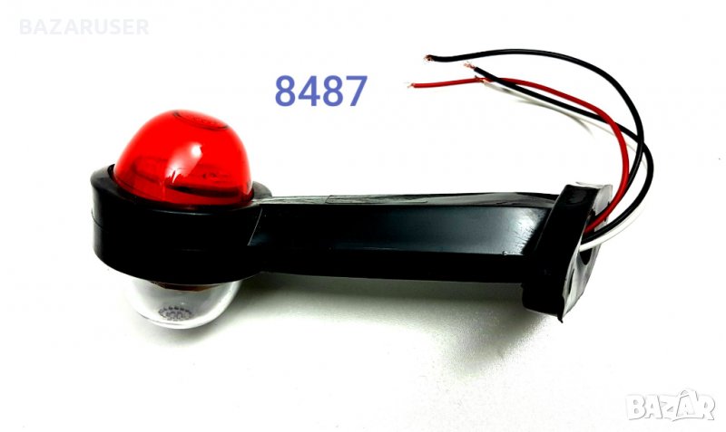 Габарит Тир LED Рогче къс прав /на брой! -8487, снимка 1
