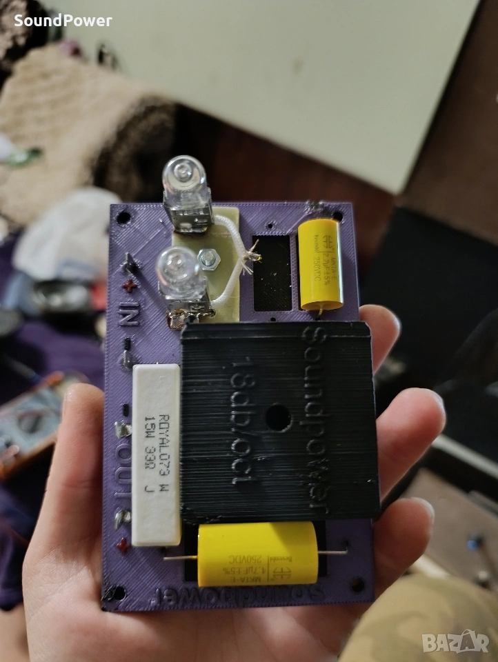 🔊 ПРОФЕСИОНАЛЕН КЪСТЪМ АУДИО ФИЛТЪР ЗА ДРАЙВЕР 1" 🔊, снимка 1