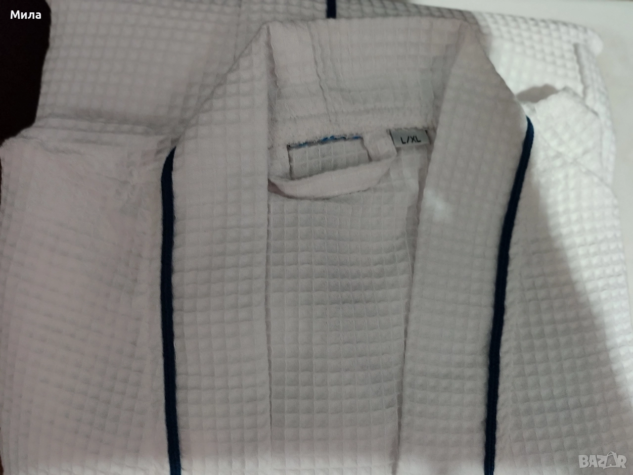 Вафлен халат XL, снимка 1