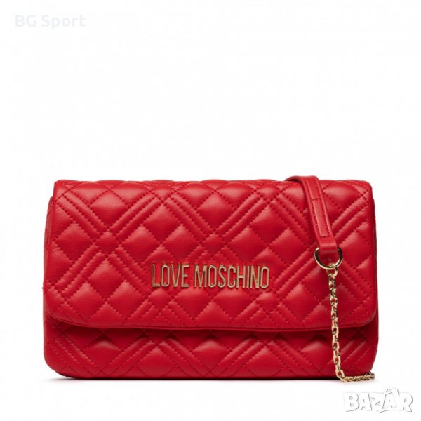 Love Moschino нова оригинална червена дамска чанта , снимка 1